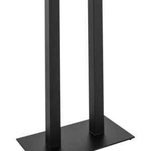 Gamme PRATO Piètement de table avec socle rectangulaire